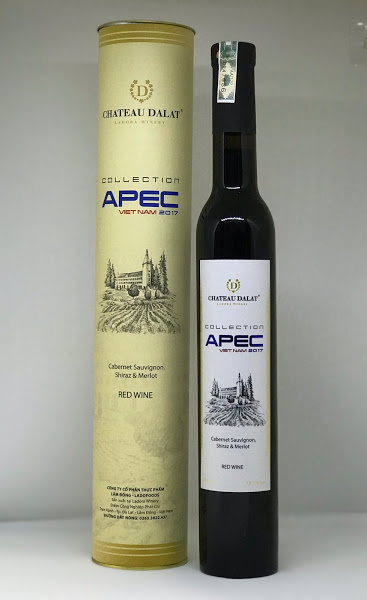 Rượu Vang Đà Lạt APEC 2017 (nhãn Xanh)