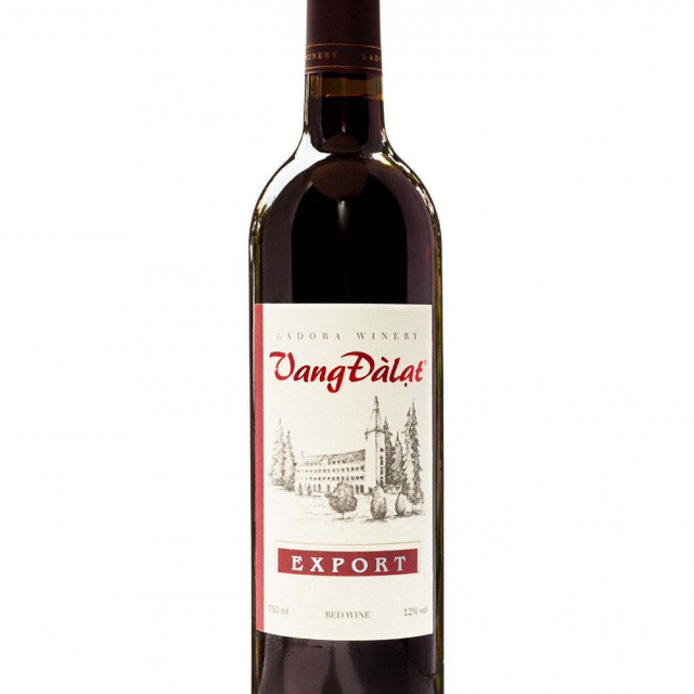 Rượu Vang Đà Lạt Export Red Wine