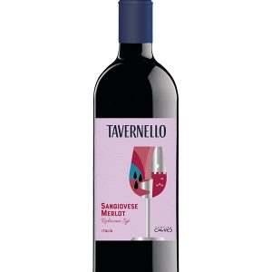 Rượu Vang Ý Tavernello Sangiovese Merlot Rubicone